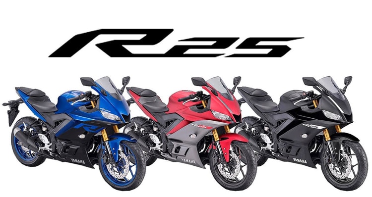 Yamaha YZF R25 2019 3 màu